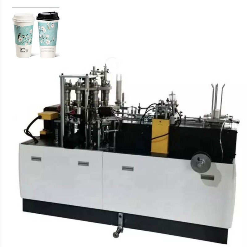 customized sizes 4KW 50HZ High Speed Fully Automatic Disposable Paper Cup Making Machine