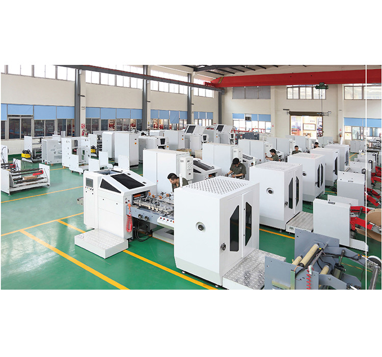 CE Fully Automatic Khaki Paper Bags Machinery 60gsm Paper Courier Bag Making Machine